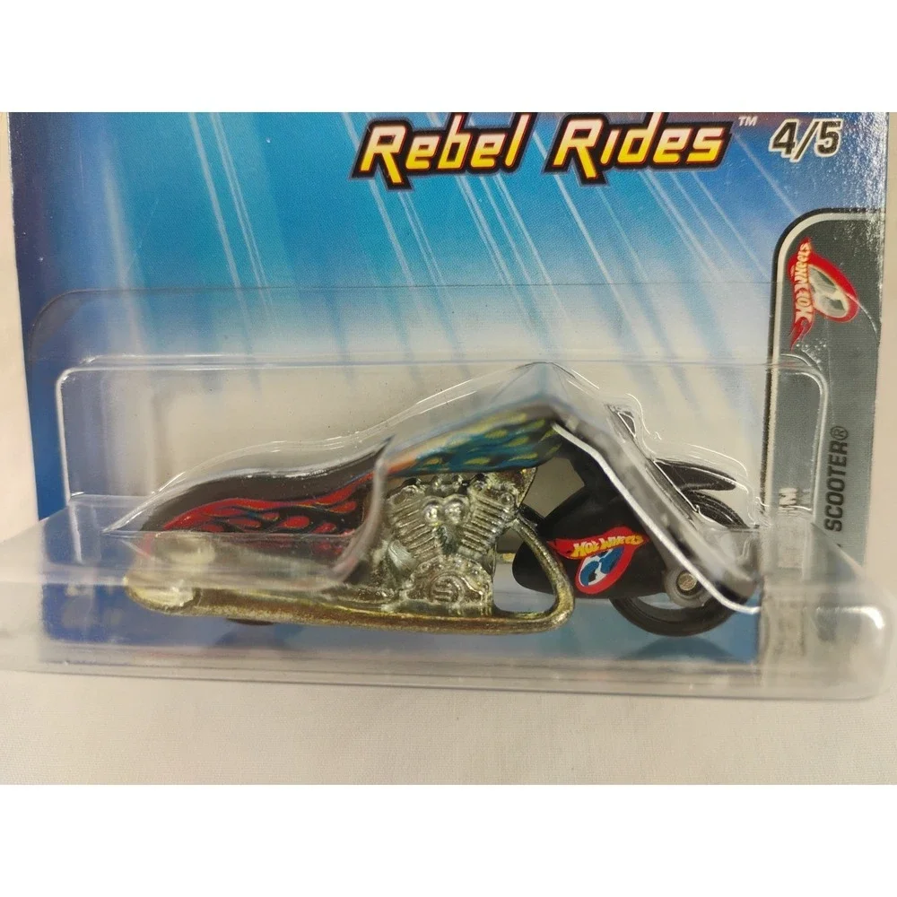 2005 Hot Wheels #079 Rebel Ride Scorchin' Scooter‎ Motorcycle